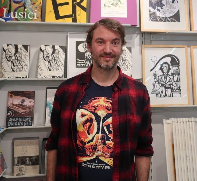 Illustrator Martin Stark, Frankfurter Buchmesse 2018